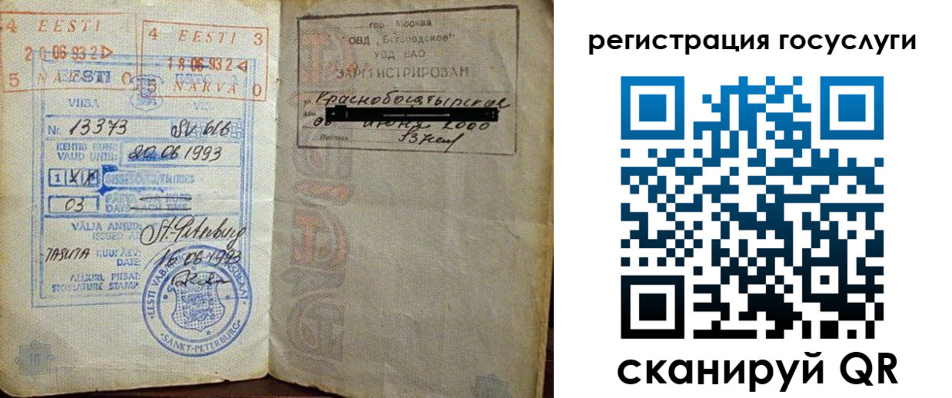 временная регистрация для школы в Владимирской области